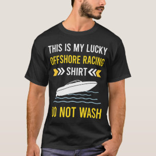Glückliches Shirt Offshore-Rennen
