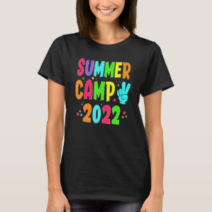 Glückliches Sommercamp 2022 Sommerspiel Camping Ma T-Shirt