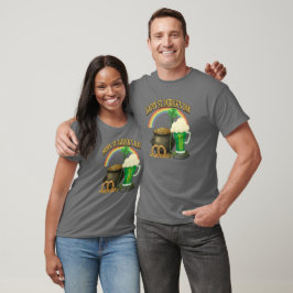 Glückliches St. Patrick’s Day Goldtopf Kunst Desig T-Shirt