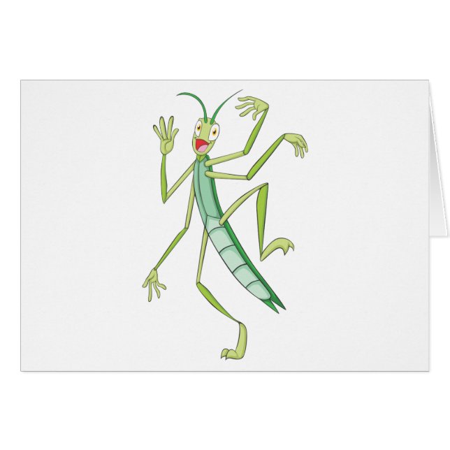 Glückliches Stock-Insekt (Vorderseite (Horizontal))