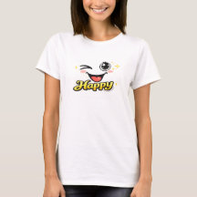 Glückliches süßes Smiley-Gesicht Grafik T-Shirt fü