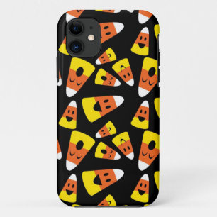 Glückliches Süßigkeitsmais orange Halloween-Mus iPhone 11 Hülle