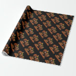 Glückliches Thanksgivukkah die Türkei Packpapier<br><div class="desc">Es ist das sehr lustige "glückliches Thanksgivukkah" Geschenk-Packpapier. Das ist Recht… dieses Jahr, Chanukka-Fälle auf Erntedank! Welches, entsprechend einer Analyse der jüdischen und Gregorianischen Kalender, wieder nicht für mehr als 75.000 Jahre! geschieht! Gedenken Sie dieses seltene Sobald-in-einlebenszeit Vorkommen mit diesem klassischen Verpackungspapier und einen lustigen Cartoontruthahn kennzeichnen, der das Menorah...</div>