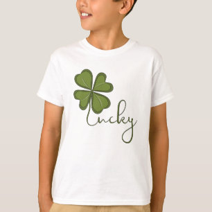 Glückliches Vierblatt T-Shirt