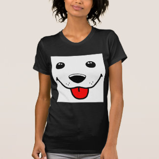 Glückliches Welpen-Gesicht T-Shirt