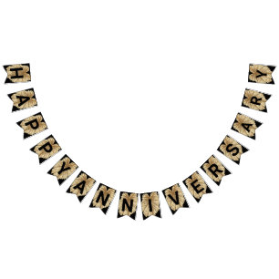 Glückliches Wimpelkette