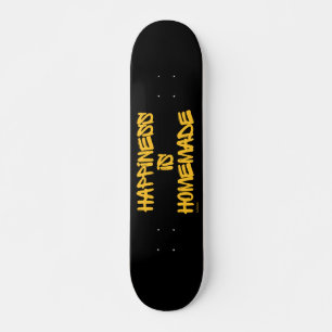 GLÜCKLICHKEIT IST EIN inspirierendes Zitat Skateboard