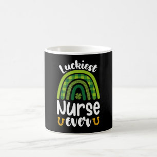 Glücklichste Krankenschwester überhaupt St. Patric Kaffeetasse