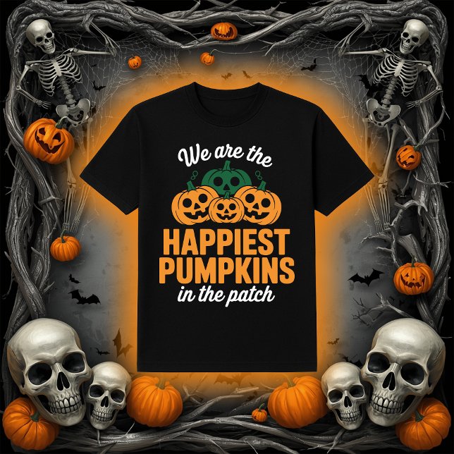 Glücklichste Kürbisse auf der Halloween-Lichtung T-Shirt (Von Creator hochgeladen)