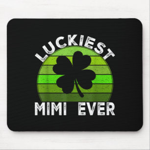 Glücklichste Mimi Shamrocks Glücklicher St. Patric Mousepad