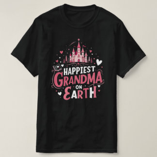 Glücklichste Oma, beste Großmutter der Welt T-Shirt