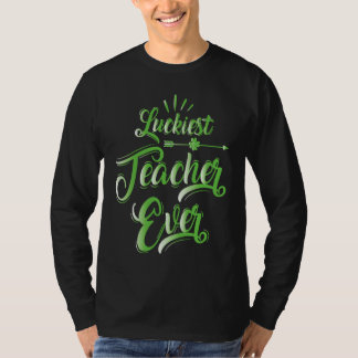 Glücklichster irischer Lehrer überhaupt St. Patric T-Shirt