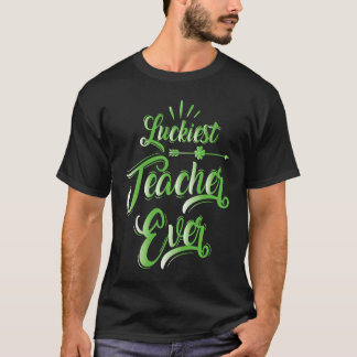Glücklichster irischer Lehrer überhaupt St. Patric T-Shirt