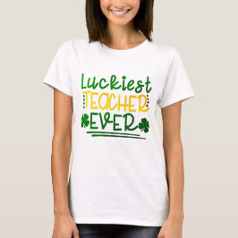 Glücklichster Lehrer je | St. Patrick's Day Tri-Blend Shirt