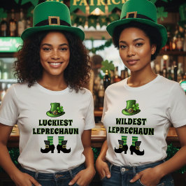 Glücklichster Leprechaun Matching St. Patrick's Da T-Shirt