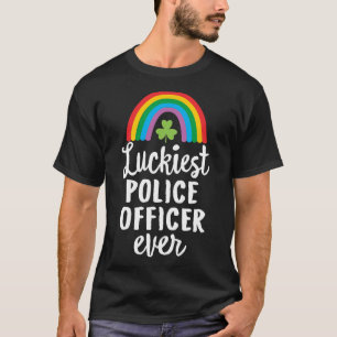 Glücklichster Polizist aller Zeiten St. Patrick's T-Shirt