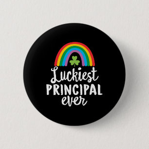 Glücklichster Schulleiter Aller Zeiten St Patrick Button