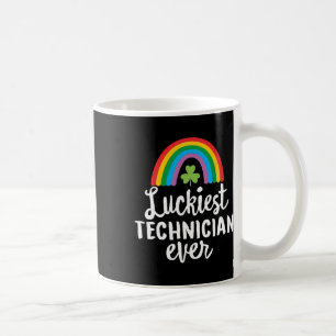 Glücklichster Techniker Aller Zeiten St. Patrick's Kaffeetasse