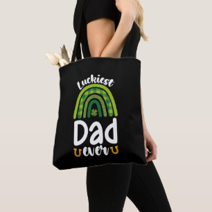 Glücklichster Vater überhaupt Familie St. Patrick' Tasche