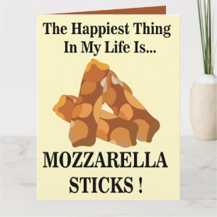 Glücklichstes Ding in meinem Leben sind Mozzarella Karte