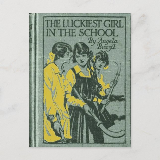 Glücklichstes Mädchen der Schule Postkarte (Vorderseite)