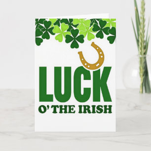 Glücks-Karte 'Lucky Irish Fortune' Karte