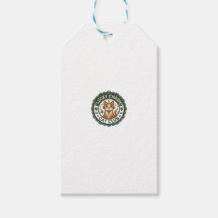 Glücksbringer-Katze POD Vektorgrafik - Glücksbring Geschenkanhänger