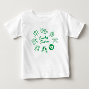 Glücksbringer St. Patricks Day Glücksklee Baby T-shirt