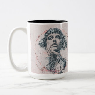 Glückseligkeit Zweifarbige Tasse