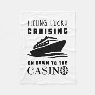 Glücksgefühl beim Cruisen zum Casino Dollar P Fleecedecke