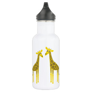Glücksgiraffe Edelstahlflasche