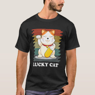 Glückskatze Maneki Neko T-Shirt