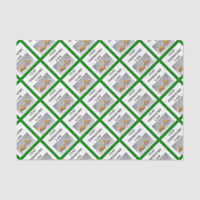 Glückskeks Seidenpapier (Vorderseite)
