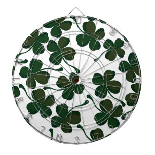 Glücksklee Dartscheibe