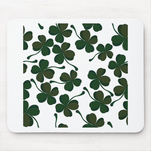 Glücksklee Mousepad (Vorne)