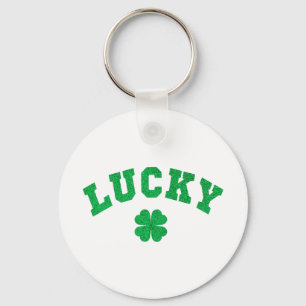 Glücksklee Saint Patricks Day Beidseitig Bedruckt Schlüsselanhänger