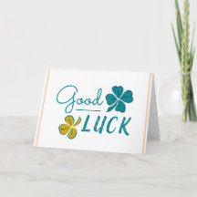 Glücksklee Vierblatt Shamrock