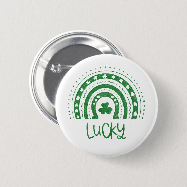 Glücksknöpfe Button (Vorne & Hinten)