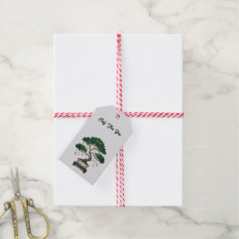 Glückspflanze Kleeblatt mit Mond Charms Geschenkanhänger