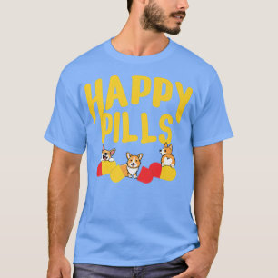 Glückspillen, Lustiger Corgi, Hunde-Liebhaber Für T-Shirt