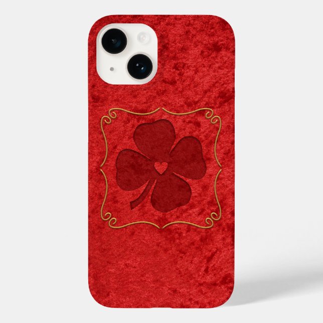 Glückspilz Case-Mate iPhone 14 Hülle (Rückseite)