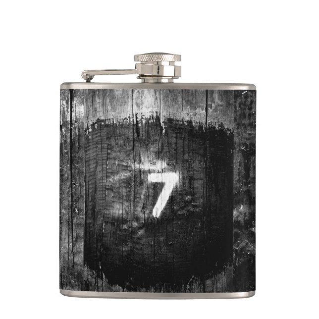 Glückspilz Flachmann (Vorderseite)