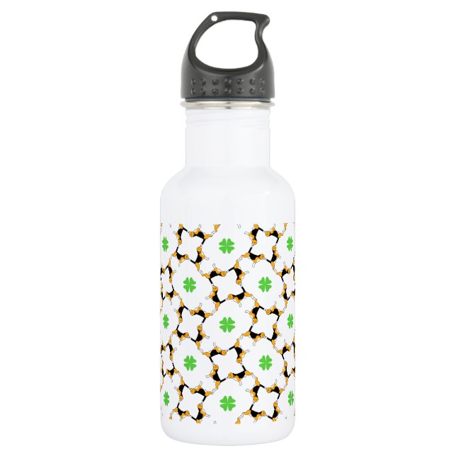 Glückspinscher Trinkflasche (Vorderseite)