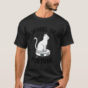 Glücksrad Roboter Staubsauger Lustige Katze 1 T-Shirt