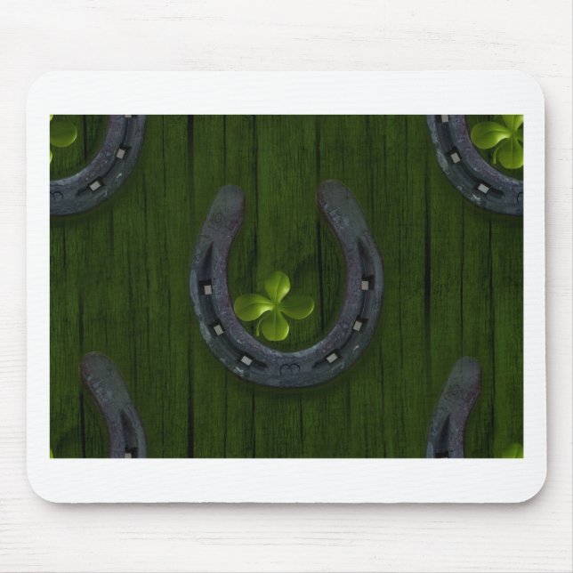 Glücksschuh Mousepad (Vorne)