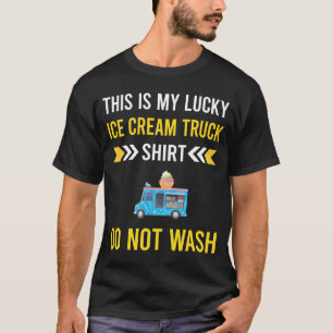 Glücksshirt Eiscreme-Wagen Lastwagen T-Shirt