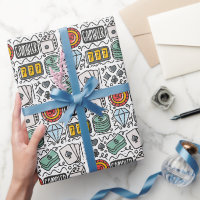 Glücksspiel-Geschenkpapier, Casino-Poker-Geschenkv