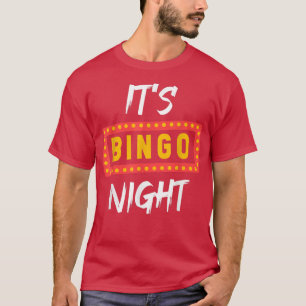 Glücksspiel-Hobby ist Bingo-Nacht Lotto-Bingo-Spie T-Shirt