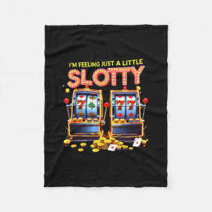 Glücksspiel-Liebhaber Glücks-Spielautomat Casino L Fleecedecke