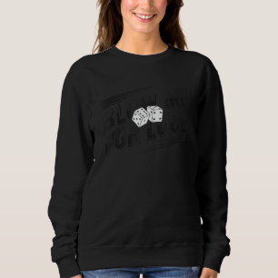 Glücksspiel-Poker im Casino Sweatshirt